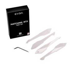 EVGA White Trim Kit for EVGA 20-Series FTW3 Cards 100-TK-K3W0-LR NEW picture
