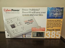 CyberPower Power99 385VA 6 Outlet PC Computer Battery Back-Up Surge Protector picture