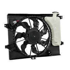 Radiator Condenser Cooling Fan Assembly Replacement for Kia Soul 1.6L 2.0L picture