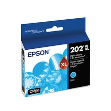 High Capacity Cyan Ink Cartridge for Inkjet Printers Sharp Color and Text picture