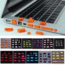 Universal 16Pcs/Set  Anti Dustproof Notebook Port Plug Silicone Protector USA picture