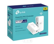 NEW TP-Link TL-WPA7617 KIT AV1000 Powerline WiFi Extender AC1200 Gigabit picture
