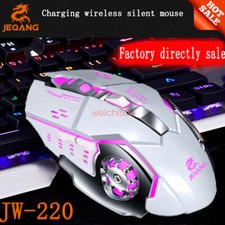 6D LED Rechargeable Wireless Backlit USB Optical Ergonomic Gaming Mouse Mice picture