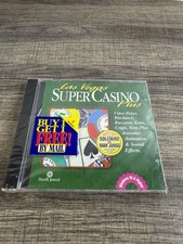 Las Vegas Super Casino Plus PC CD-ROM Windows 95 & Higher Swift Jewel Games picture