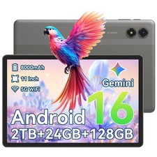TABWEE T50 Android 16 AI Tablet 11 Inch 24GB+128GB 8000mAh 5G WiFi Dual Camera picture