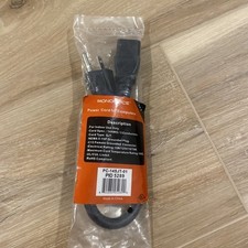 Monoprice Power Cord For Computers 1 Ft 14AWG / 3 Conductors #5289 Brand New picture