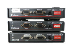 LOT OF 3 Extron RGB 190F Universal Computer -  picture