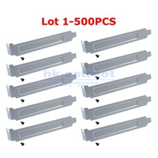 Lot PCI Slot Cover Computer Case Expansion Card Filler Blank Bracket 0.5mm Thick picture