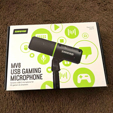 Shure MV6 Dynamic USB-C Microphone w/ Mute Button for PC Gaming & Streaming picture