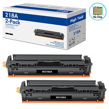 2PK 218A W2180A Toner 【No Chip】 Fits for HP LaserJet Pro 3201dw MFP 3301fdw picture
