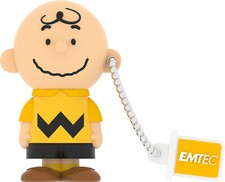 NEW Emtec 3D Peanuts Snoopy Charlie Brown Character 8GB USB 2.0 Flash Drive New  picture