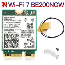 WiFi 7 Intel BE200 BE200NGW M.2 Card Bluetooth 5.4 Card with Internal Antennas  picture