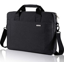 Voova 17 17.3 Inch Laptop Bag Briefcase, Expandable Multi-function Shoulder picture