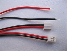 250 pcs PH Pitch 2.0mm 2 Pin Polarized Connector with 26AWG 30cm Leads Cable New picture