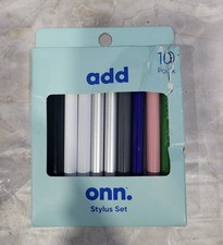 10 Pack Stylus Set by Add On. Multicolor Lightweight Anti-Scratch Brand New picture