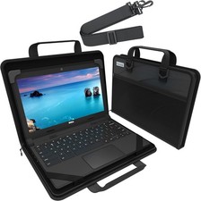 13-14 Inch Zip Lite Always-on Chromebook Protective Hard Case with Shoulder Stra picture