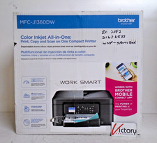 NEW Brother Color Inkjet All-In-One Wireless Compact Printer | MFC-J1360DW picture