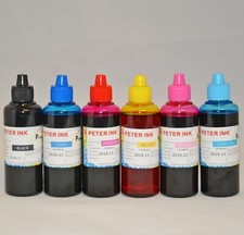 6X100ML Premium Dye refill Ink for XP-980 279 T279 Cartridge CISS CIS picture