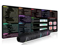 SQL Cheat Sheet Mouse Pad Large NonSlip Desk Mat for Developers & Analysts picture