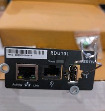 Vertiv Liebert RDU101 IntelliSlot Network Communications Card SNMP UPS Open Box picture
