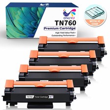4x TN760 TN730 Toner Compatible for Brother MFC-L2717DW HL-L2395DW HL-L2390DW picture