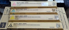 4 X Original Toner Ricoh SAVIN LANIER Mp  C4500/C4540/LD445C 841342-5 picture
