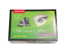NEW Adaptec USBConnect USBXchange USB to SCSI HD50 Adapter 50-Pin Cable Mac/PC picture