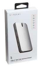 SATECHI USB-C On-The-Go Multiport Adapter 9-in-1 Portable USB Hub SILVER $99.99 picture