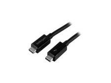 StarTech TBLT3MM1M Thunderbolt 3 Cable - 3 ft. / 1m - 4K 60 Hz - 20Gbps - USB C picture