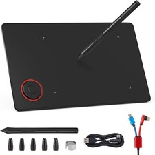 IMAGE Graphics Drawing Tablet 8.9 * 5.3 Inch with 8192 Levels, 4 Hot Keys *NEW* picture