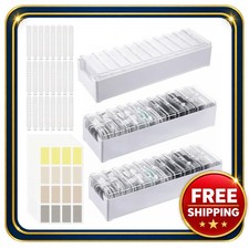 Cable Organizer Kit with 33 Cases 40 Straps and 160 Labels picture