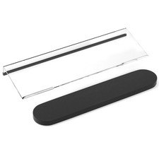Richboom 17-inch Acrylic Keyboard Stand Clear Black Case picture