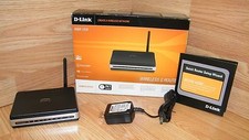 Genuine D-Link (WBR-1310) 4-Port 10/100 Wireless G Router Bundle **READ** picture
