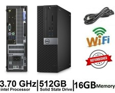 Dell 3.70GHz Intel CPU Desktop 5040 Computer CLEARANCE 512GB SSD WINDOWS 11 HDMI picture