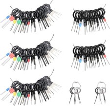 82 Piece Terminal Removal Tool Kit Depinning Electrical Connector Pin Removal picture