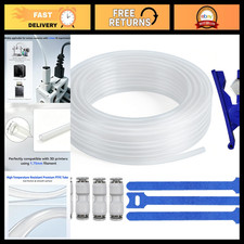 10m PTFE Tube Kit 2.5mm ID x 4mm OD for 3D Printers, Filament Extrusion Upgrade picture
