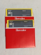 Vtg 1988 Hercules Write On RamFont Word Processor IBM PC 5.25