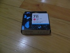 2020 GENUINE LOT 3 HP #711 Magenta CZ131A Inks DesignJet 1120 1520 SEALED CZ135A picture