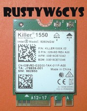 Alienware 17 R5 Intel 9260NGW Killer 1550 Wireless Bluetooth Card A00 28V8D picture