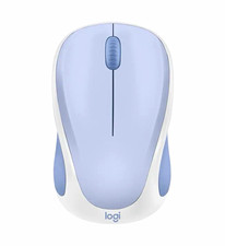 Logitech Compact Wireless Optical Mouse 1000 DPI 3-Button Blue/White 910-007866 picture