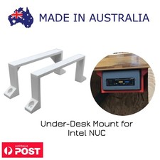 Under-Desk Mount for Intel NUC 10th–12th Gen – Secure Bracket for Space-Saving picture