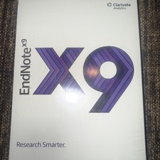 Endnote X9- FULL EDITION - Brand New SEALED picture