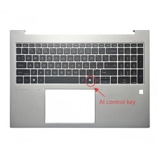 for HP EliteBook 865 860 G11 US Keyboard Top Case Palmrest Cover N93304-001 picture