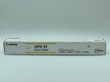 Canon 2802B003 GPR-31 Toner Yellow Genuine New OEM Sealed Box  3O27870#1 picture