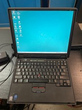 IBM THINKPAD 770X Win 98 Excel Lotus123 CMOS main battery OK Serial Port picture