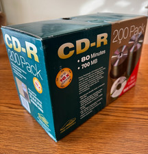 Prime Peripherals 700 MB CD-R  200 Disc Lot 2×100 Spindles New Sealed picture