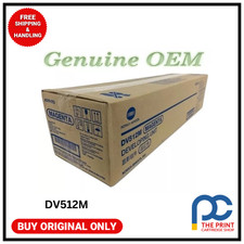 A2XN0ED/DV512M,DV-512M Original OEM Konica Minolta Developer Unit, Magenta picture