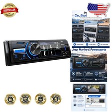 JVC KD-X560BT Digital Media Receiver Bluetooth USB iPhone Android Equalizer picture