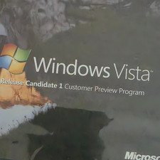 Windows Vista Customer Preview: Release Candidate 1 + License Key (SW12) picture
