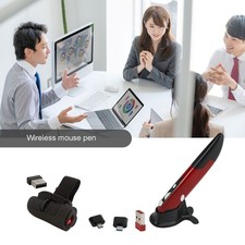 High Speed Mini 2.4GHz USB Wireless Lazy Finger Rings Optical / Pen Mouse🔥 picture